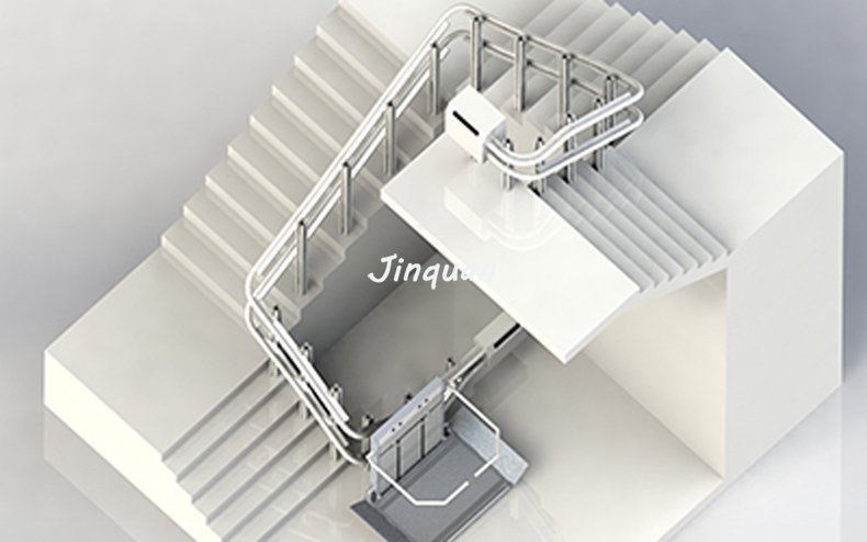 曲線(xiàn)斜掛式無(wú)障礙升降平臺(tái)